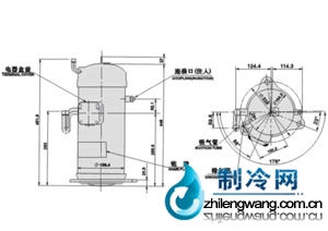 大金变频高效能涡旋式压缩机